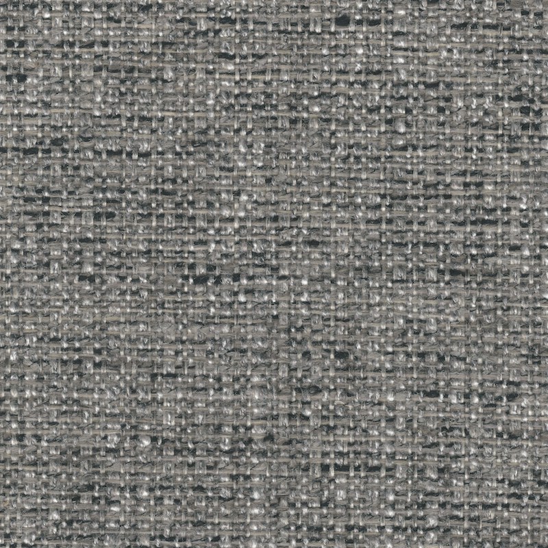 ANICHINI  Quorum Soft Herringbone Upholstery Linen Fabric In 28 Grey